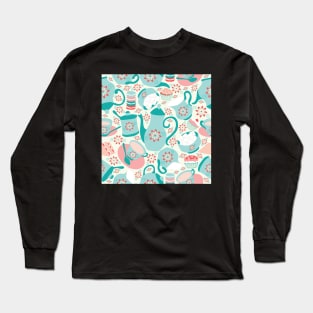 English Tea-Time Long Sleeve T-Shirt